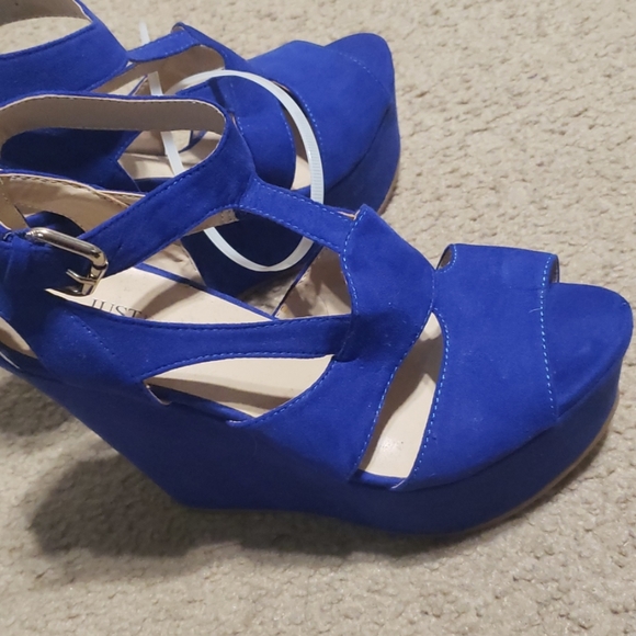 Blue High Heels - Picture 1 of 2